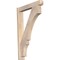 Ekena Millwork Balboa Arts & Crafts Smooth Outlooker, Douglas Fir, 5 1/2"W x 32"D x 44"H OUT06X32X44BOA03SDF - alternate 1